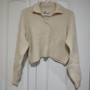 NWT Hollister polo sweater
